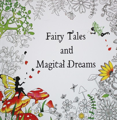 Antistresová omaľovánka Fairy Tails and Magican Dreams (96 veľko strán)