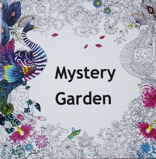 Antistresová omaľovánka Mystery Garden (22 veľko strán)